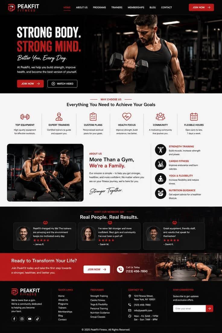 PeakFit Fitness